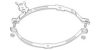ERNST 497053 Holder, exhaust system